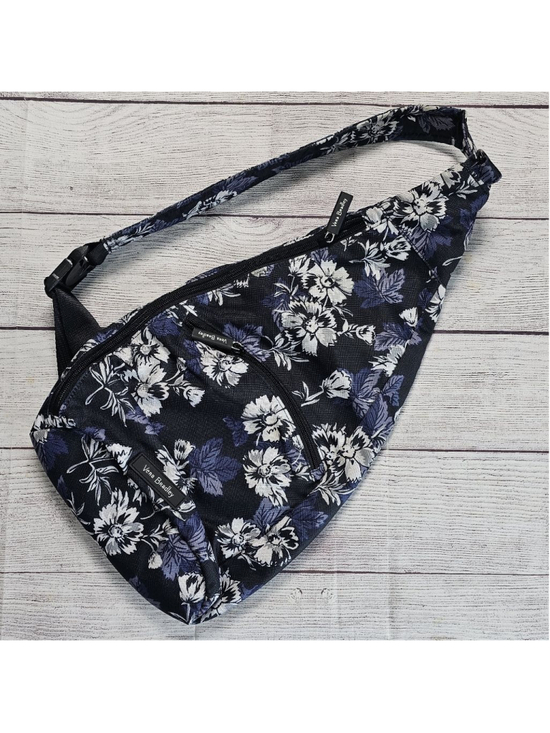 Vera Bradley Handbags - Vera Bradley blue, grey, white floral crossbody bag
